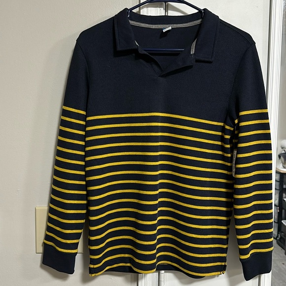 Old navy Boys French Rib-knit sweater with collar - Picture 2 of 5